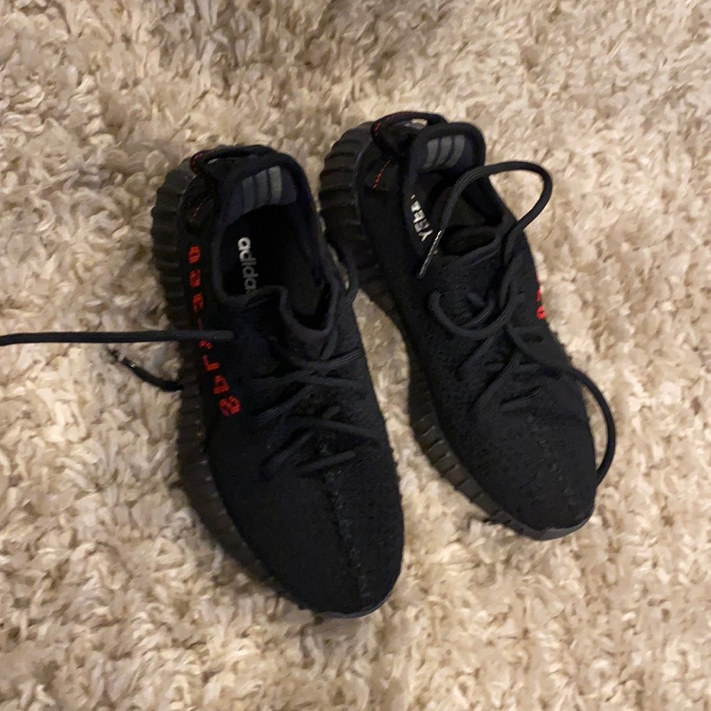 Black Yeezy Boost 350s